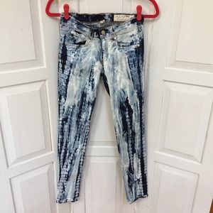 Rag & Bone Tie Dye Rivera Skinny Jeans